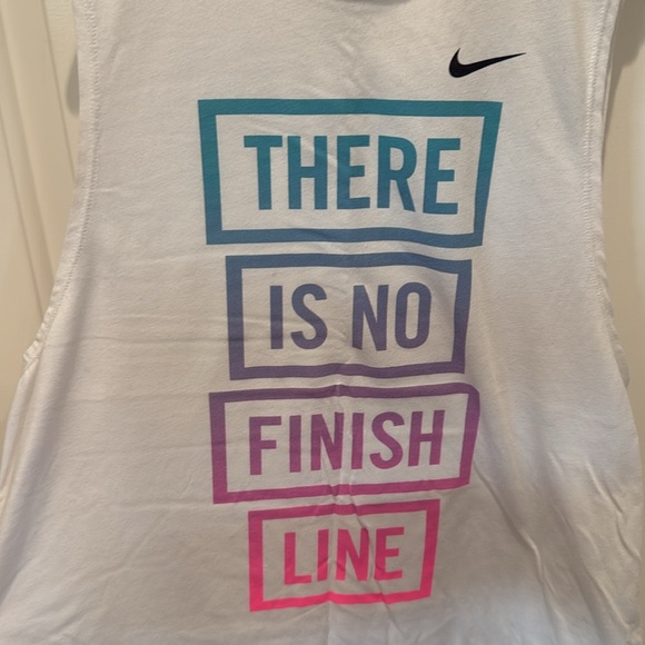 The Nike Tee Athletic Cut Tank Top - Picture 2 of 7